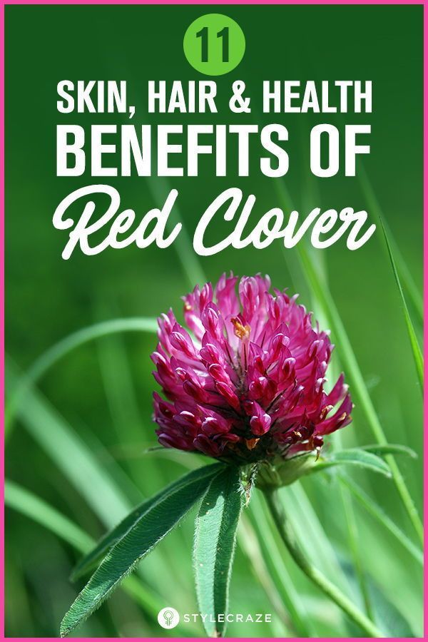 Red clover for Skin Hair & Health