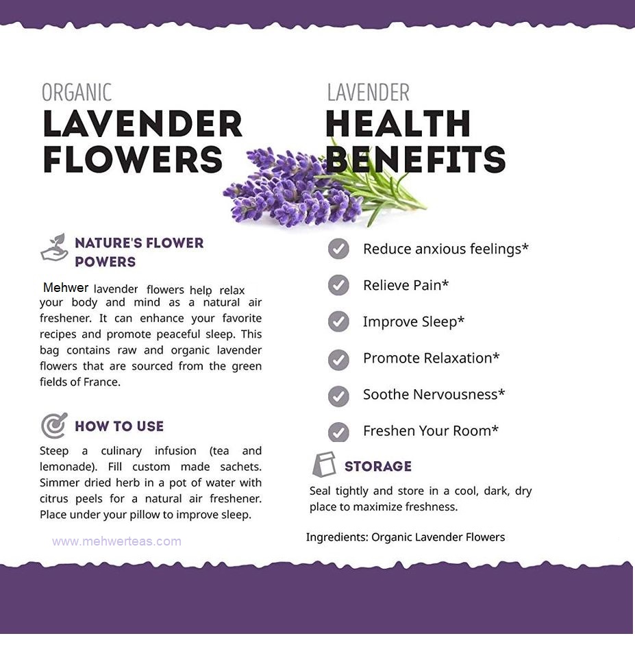 Lavender Flowers Benefits