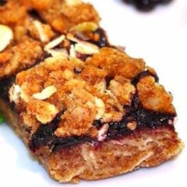 Blackberry-Macadamia-Bar