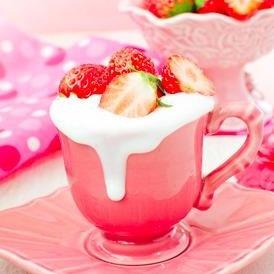 Frozen-Strawberry-Lemon-Mousse