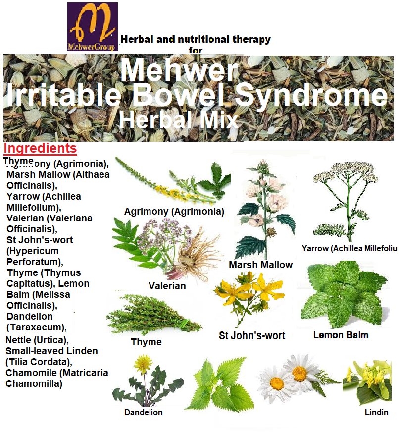 Mehwer Irritable Bowel Syndrome Herbal Mix
